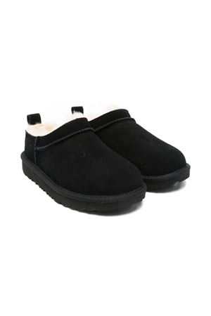 micro stivaletto in pelle nero UGG KIDS | 1174410KBLK
